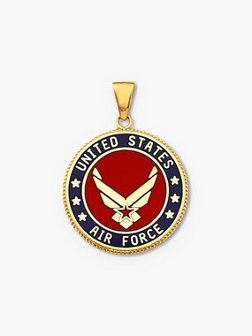 14K Gold US Air Force Pendant | Fine Jewelry By Tehrani Jewelry